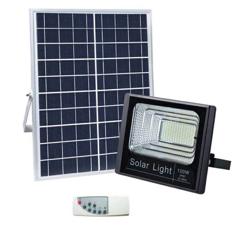 100W SMD LED SOLAR Light with Remote Control - Cosmic Tech